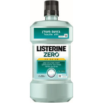 ליסטרין זירו שטיפת פה בטעם מעודן ללא אלכוהול 500 מ"ל - מבית LISTERINE