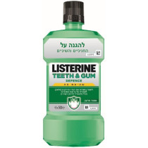 ליסטרין שטיפת פה להגנה על השיניים והחניכיים 500 מ"ל - מבית LISTERINE