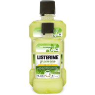ליסטרין שטיפת פה ללא אלכוהול תמצית תה ירוק 500 מ"ל + 250 מ"ל - מבית LISTERINE