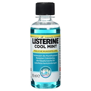 ליסטרין שטיפת פה מנטה קריר מוקטן 95 מ"ל - מבית LISTERINE