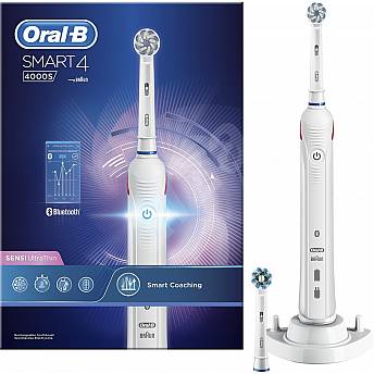 אורל בי 4000S מברשת שיניים חשמלית SMART 4 - מבית Oral B