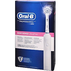 אורל בי מברשת שיניים חשמלית נטענת 800 סנסיטיב קלין - מבית Oral B