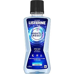 ליסטרין שטיפת פה נייטלי ריסט פועל בלילה בטעם מעודן 400 מ"ל - מבית LISTERINE