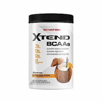 חומצות אמינו BCAA אקסטנד XTEND משקל 405 גרם טעם פינה קולדה - 30 מנות הגשה - מבית SCIVATION