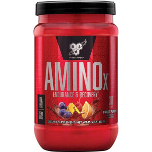 חומצות אמינו איקס AMINO X בטעם פונץ פירות 435 גרם - מבית BSN