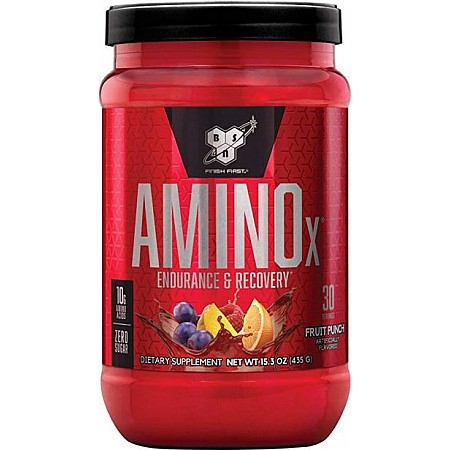 חומצות אמינו איקס AMINO X בטעם פונץ פירות 435 גרם - מבית BSN