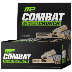 חטיף חלבון מאסל פארם קומבט בטעם בצק עוגיות כפול 63 גרם - 12 יחידות - מבית MusclePharm