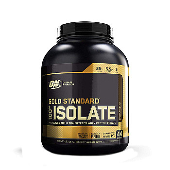 אבקת חלבון איזולאט אופטימום גולד סטנדרט ISOLATE טעם שוקולד 1.36 ק"ג - מבית Optimum Nutrition
