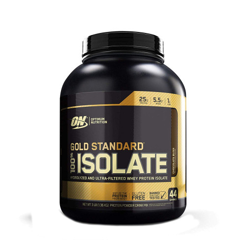 אבקת חלבון איזולאט אופטימום גולד סטנדרט ISOLATE טעם שוקולד 1.36 ק"ג - מבית Optimum Nutrition
