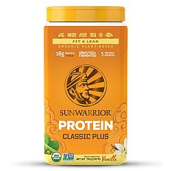 סאן ווריור חלבון טבעוני פלוס וניל 750 גרם - מבית Sunwarrior