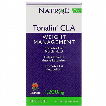 טונלין CLA שמן חריע 1200 מ"ג - 90 טבליות מבית NATROL