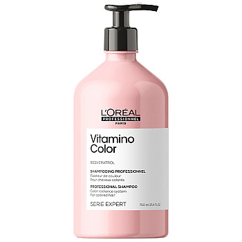 לוריאל סרי אקספרט שמפו ויטמינו קולור לשיער צבוע 750 מ"ל - מבית L'Oréal Professionnel