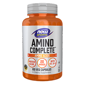 Sports Amino Complete קומפלקס חומצות אמינו 120 כמוסות - מבית NOW FOODS