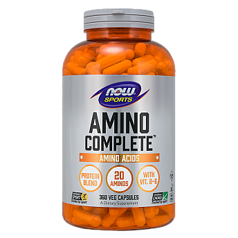 Sports Amino Complete קומפלקס חומצות אמינו 360 כמוסות - מבית NOW FOODS