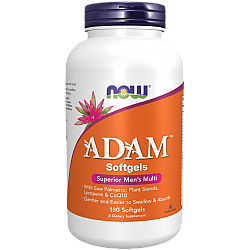  אדם ADAM מולטי-ויטמין לגברים 180 כמוסות - מבית - NOW FOODS