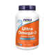 אומגה 3 אולטרה במינון גבוה Omega-3 500 EPA/250 DHA - תכולה 180 כמוסות רכות - מבית NOW FOODS