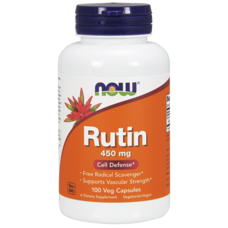 רוטין (Rutin) 450 מ"ג - 100 כמוסות - מבית NOW FOODS