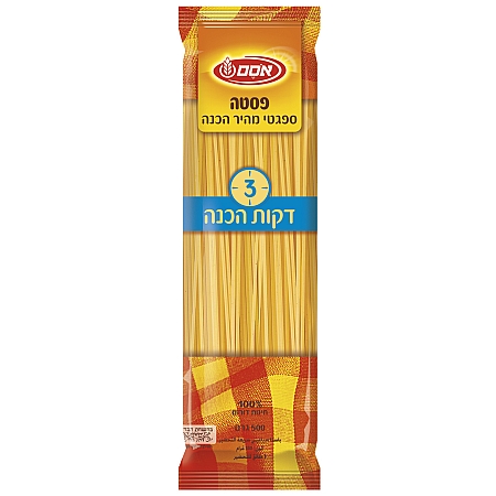 מחיר אסם פסטה ספגטי מהיר הכנה - 500 גרם