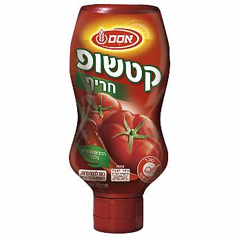 אסם קטשופ חריף 750 גרם