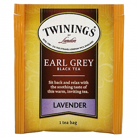 מחיר טווינינגס תה ארל גריי לבנדר Earl Grey - בשקיות 20 יחידות - מבית Twinings
