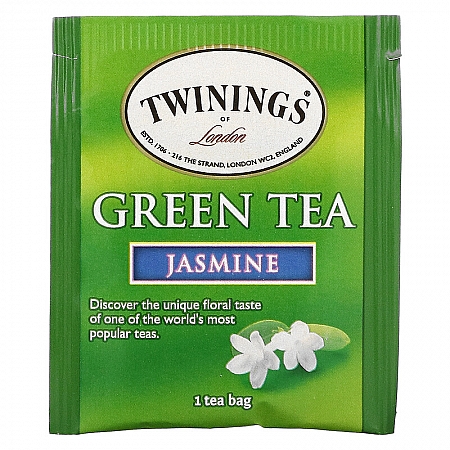 מחיר טווינינגס תה ירוק יסמין 25 שקיות - מבית Twinings