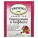 מחיר טווינינגס תה צמחים בטעם רימון ופטל נטול קפאין 20 שקיקי - מבית Twinings