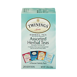 טווינינגס מבחר סוגי תה צמחים נטול קפאין 20 שקיקי - מבית Twinings