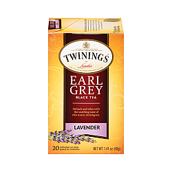 טווינינגס תה ארל גריי לבנדר Earl Grey - בשקיות 20 יחידות - מבית Twinings