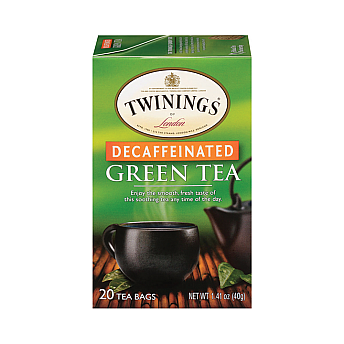 טווינינגס תה ירוק נטול קפאין 20 שקיקי - מבית Twinings