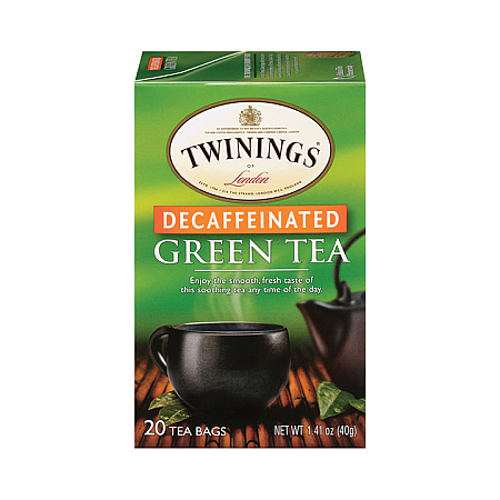 מחיר טווינינגס תה ירוק נטול קפאין 20 שקיקי - מבית Twinings
