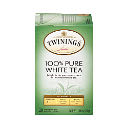 טווינינגס תה לבן בשקיות 20 יחידות - מבית Twinings