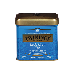 טווינינגס תה עלים ליידי גריי Lady Grey בפחית 100 גרם - מבית Twinings