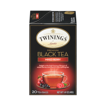 טווינינגס תה שחור פרימיום פירות יער - בשקיות 20 יחידות - מבית Twinings