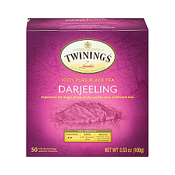 תה הודי טווינינגס דארג'ילינג Darjeeling בשקיות 50 יחידות - מבית Twinings