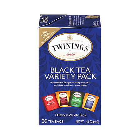 מחיר תה טווינינגס מארז תה שחור Pack Black Tea בשקיות 20 יחידות - מבית Twinings