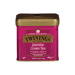 תה ירוק טווינינגס יסמין ירוק עלים Jasmine Green בפחית 100 גרם - מבית Twinings