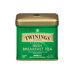 תה עלים טווינינגס אייריש ברקפסט Irish Breakfast בפחית 100 גרם - מבית Twinings