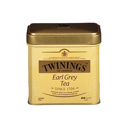 מחיר תה עלים טווינינגס ארל גריי Earl Grey בפחית 100 גרם - מבית Twinings