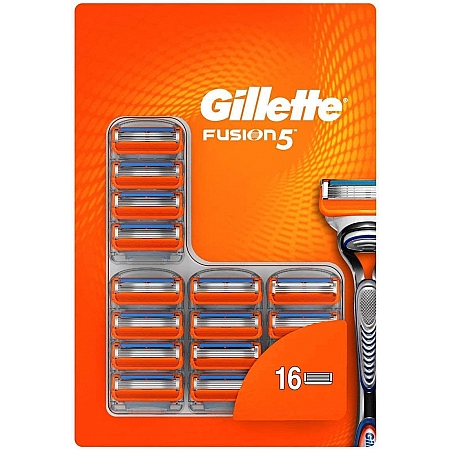 מחיר גילט מארז סכיני גילוח פיוזן 16 סכינים - מבית Gillette