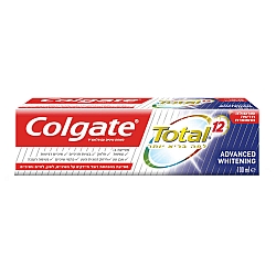 קולגייט משחת שיניים טוטאל הלבנה לפה בריא יותר 12 שעות הגנה 100 מ"ל  - מבית Colgate