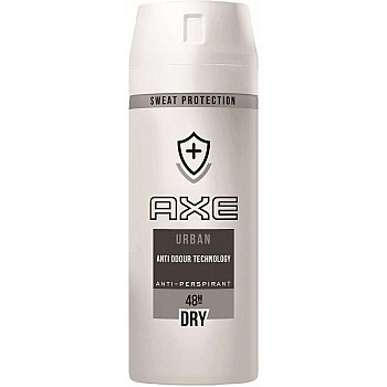 אקס חדש דאודורנט ספריי גוף גבר דרי אורבן - מבית AXE