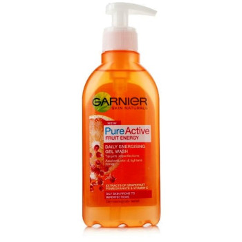 גרנייה פיור פירות ג'ל ניקוי ממריץ