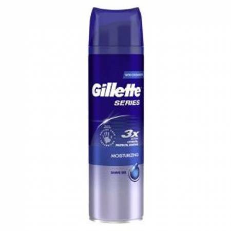 ג'ילט סירייס ג'ל גילוח לעור רגיש 200 מ"ל - מבית Gillette