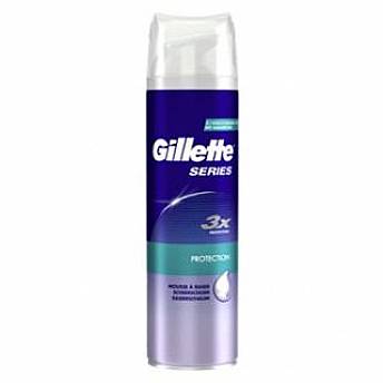 קצף גילוח ג'ילט סירייס לעור רגיע 200 מ"ל - מבית Gillette