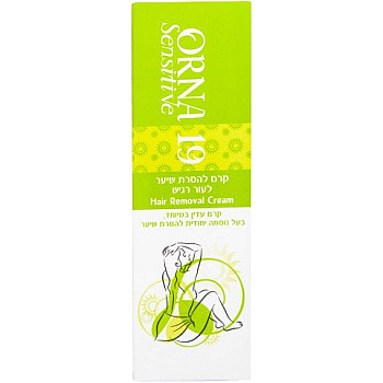  אורנה 19 קרם דפילטור לעור רגיש 80 גרם