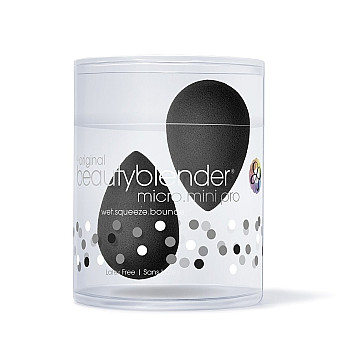 ביוטי בלנדר מיקרו מיני פרו, ספוגיות איפור קטנות בצבע שחור BeautyBlender Micro Mini Pro
