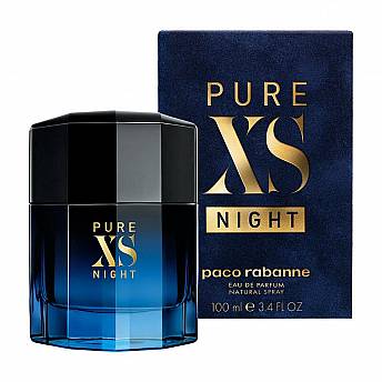 בושם לגבר פאקו רבאן PURE XS NIGHT אדפ 100 מ"ל -  מבית Paco Rabanne