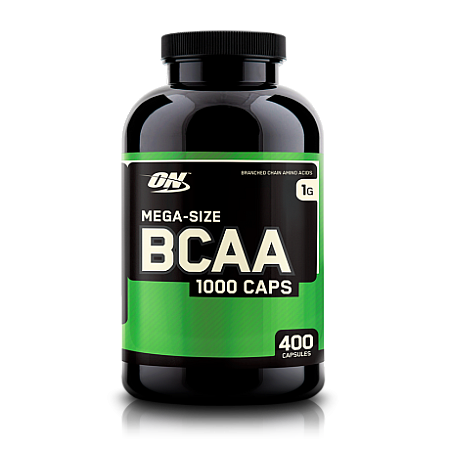 מחיר BCAA חומצות אמינו 1000 מג - כמות 400 כמוסות - מבית Optimum Nutrition