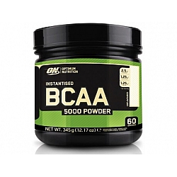 BCAA חומצות אמינו 5000 אופטימום ללא טעם 345 גרם - מבית Optimum Nutrition