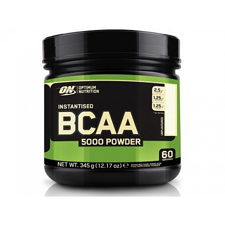 מחיר BCAA חומצות אמינו 5000 אופטימום ללא טעם 345 גרם - מבית Optimum Nutrition